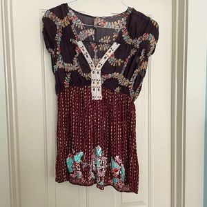 Free people flowy shirt